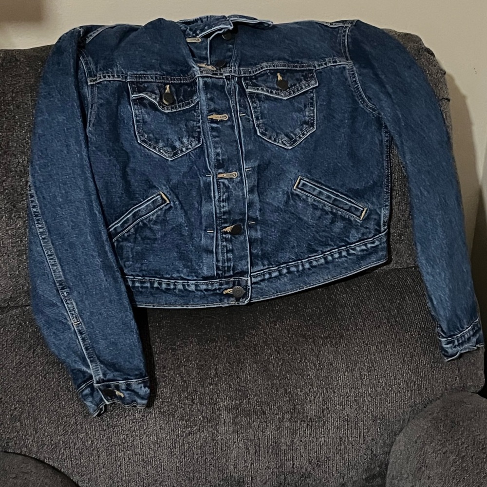 Old Navy Dark Blue Jean Jacket